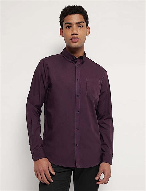 Buy Pure Cotton Button Down Collar Shirt at Marks & Spencer