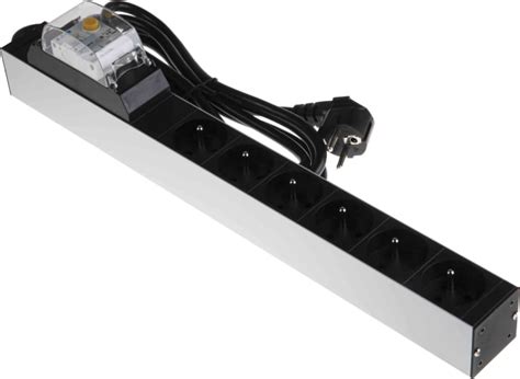 RS PRO | RS PRO Type E - French 6 Gang Power Distribution Unit, 2.5m ...