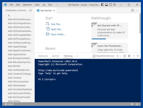 Image result for PowerShell ISE in Visual Studio Code