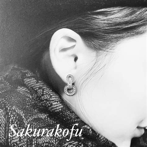 D079 レディース ピアス エレガント サークル | Sakurakofu☆Accessories