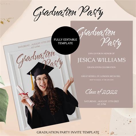 Graduation Party Invitations 的图像结果