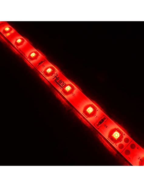 Red LED Strip 5 meter Roll | 24V | 4.8W/m | IP54/65