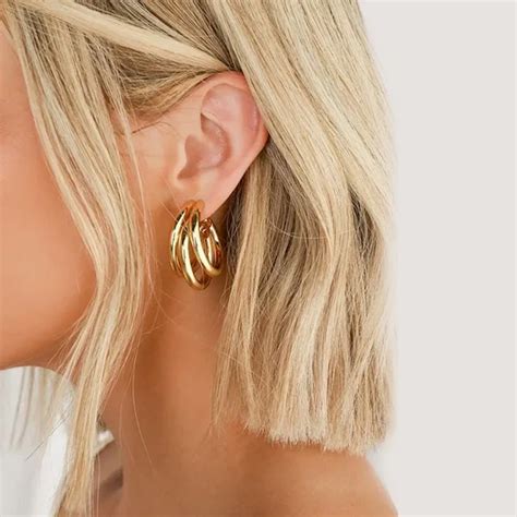 Salve ‘Minimalist’ Two Way Rose Gold Pearl Stud Earrings