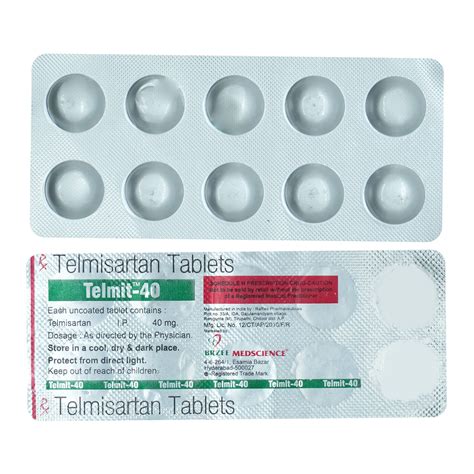 Buy Telmit-40 Tablet online | Uses, Side Effects, Price and substitutes ...