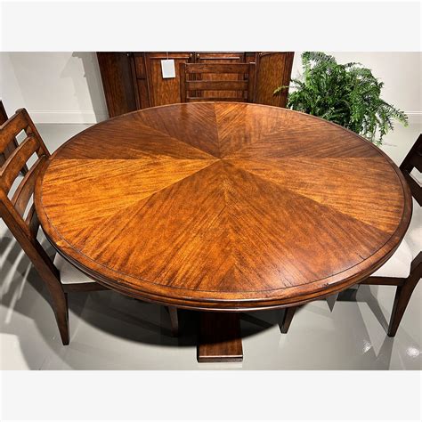 Image result for Round Rustic Dining Table