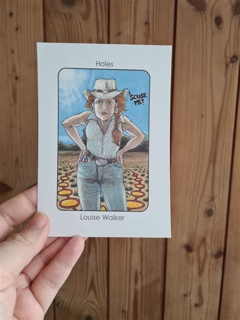 Villain Clans Warden Louise Walker (holes) - A6/A5/A4 Print on ...