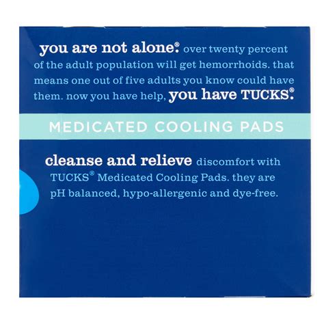 Tucks 100ct Hemorrhoid Medicated Cooling Pads with Witch Hazel
