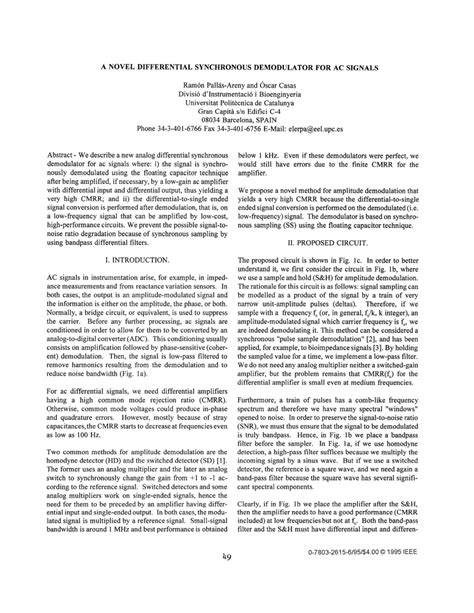 Synchronous Demodulator Explained 的图像结果