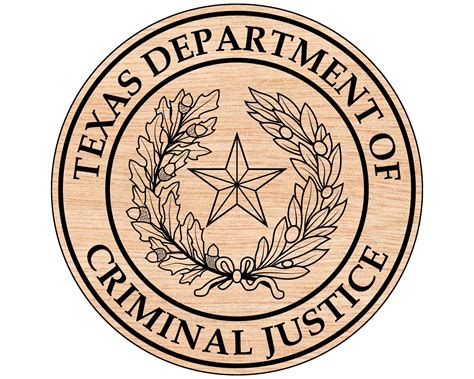 Texas Department of Criminal Justice Logo SVG - High-Quality Vector Fi
