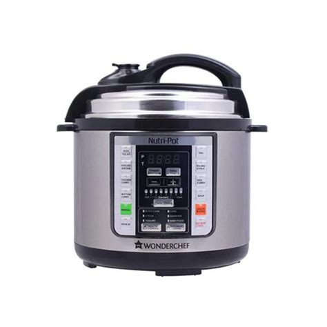 Wonderchef Nutri-Pot Electric Pressure Cooker with 7-in-1 Functions, 6 ...