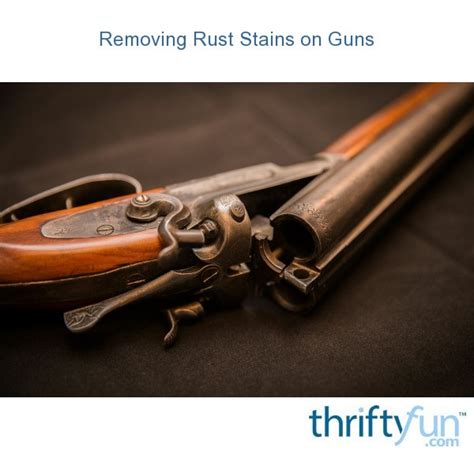 Image result for Remove Rust Off Guns