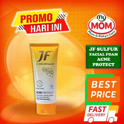Jf SULFUR Acne Protect Facial Foam 70gr - Facial Wash - Facial Wash ...