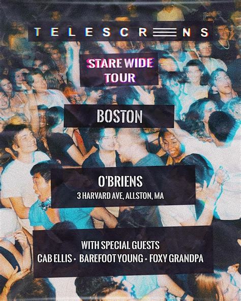 The Telescreens / Cab Ellis / Barefoot Young / Foxy Grandpa, O'Brien's ...