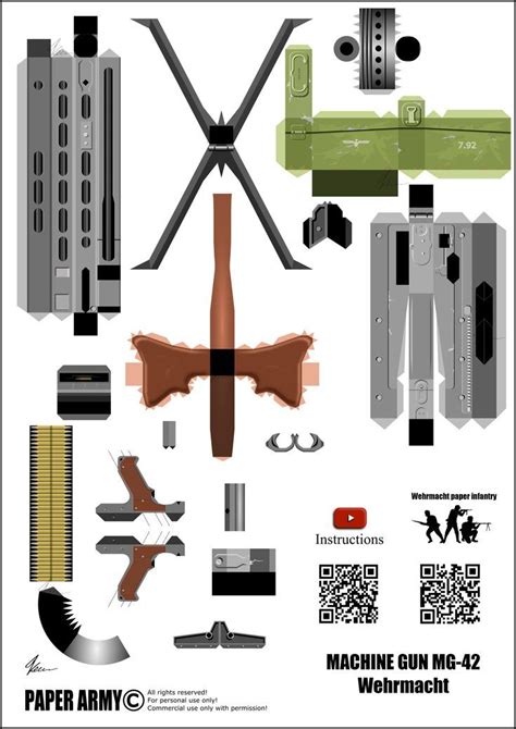 Image result for Paper Machine Gun