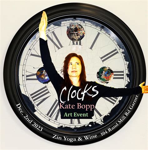 Clocks: A Kate Bopp Art & Music Event, Zin Yoga Studio and Wine Lounge ...