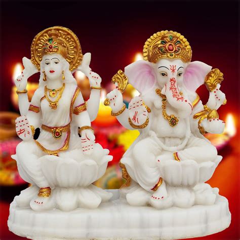 Buy KD HUB Goddess Laxmi & Ganesh ji/Goddess Lakshmi (Dhanlakshmi ...