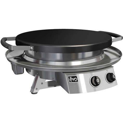 Evo Professional Classic Tabletop Flattop Propane Gas Grill With ...