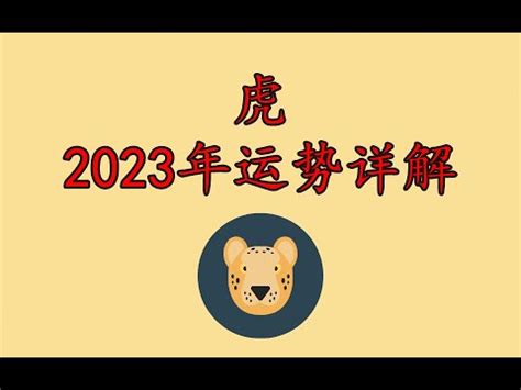 生肖虎2023年运势详解 - YouTube