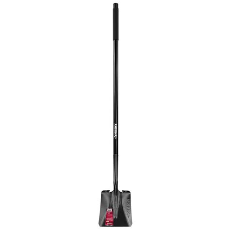 Buy 47 in. L Fiberglass Handle Carbon Steel Transfer Shovel with Grip ...