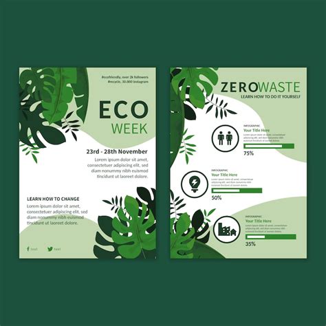 Eco flyer Bilder - Kostenloser Download auf Freepik