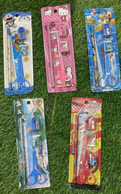 Kids Cartoon Stationery Set(Any 5) – SAI KRISHNA CONFECTIONERY PACKERS