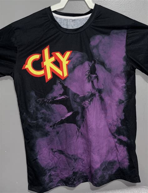 CKY Large 2017 The Phoenix Shirt Margera Ginsburg MTV Viva La Bam | eBay