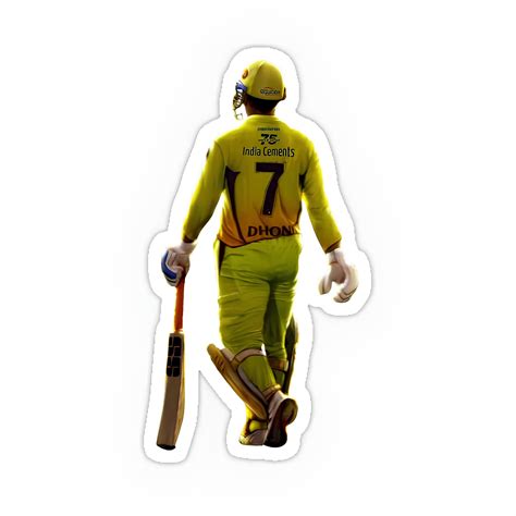 Ms Dhoni Sticker-7 – Inkyprinty.in