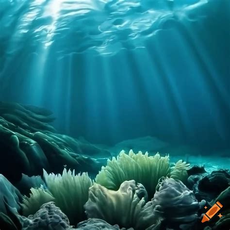 Underwater lollipop tree in high definition on Craiyon