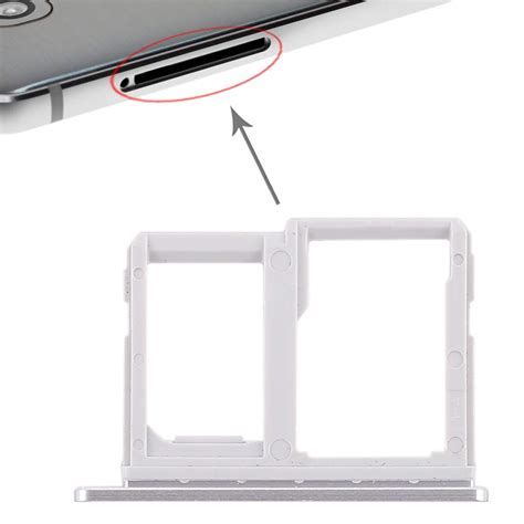 Mobile Phone Parts SIM Card Tray + Micro SD Card Tray for LG Q6 / M700 ...