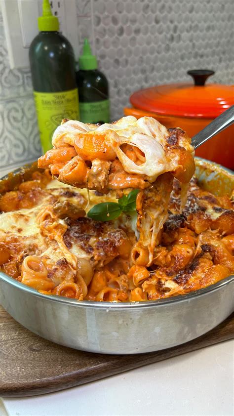 Claire | Spicy Vodka Pasta & Sausage Bake ️‍🔥 This was honestly one of ...