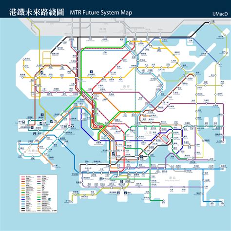 Image result for MTR System Map