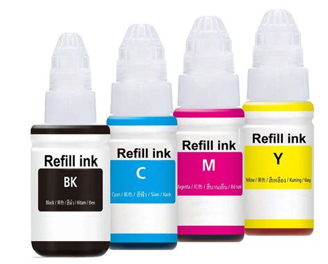 earmok Compatible Refill Ink for Canon G Series GI790 Printer G1000 ...