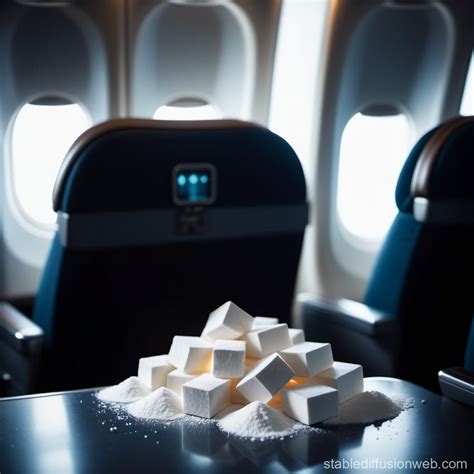 Cocaine Discovered on Airplane | Stable Diffusion Online