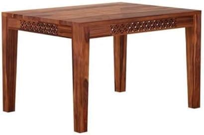 HANDWOOD FURNITURE Sheesham Wood Dining Table (45x30 Inch) | Multi ...