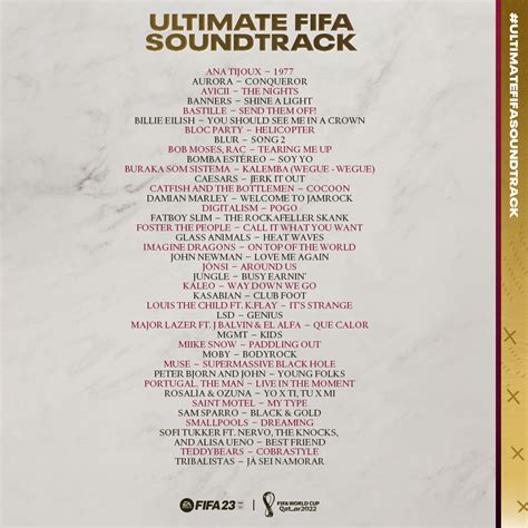 Electronic Arts - EA SPORTS™ Unveils the Ultimate FIFA Soundtrack ...