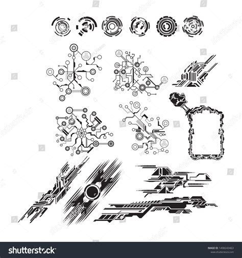 Technology Background Design A4 的图像结果