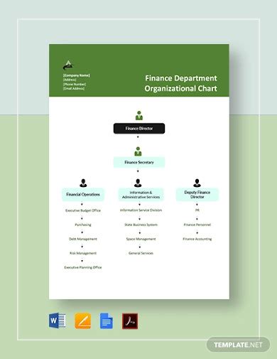 Finance Organization Chart 的图像结果