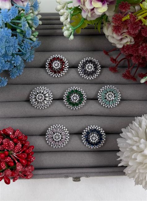 Kenzie American Diamond Ring (Adjustable) – Kaushalya Art Jewellery