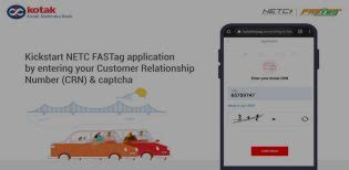How to Apply for NETC FASTag Online - Kotak Mahindra Bank