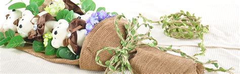 Samvardhan 10m Leaf Rope Natural Hessian Jute Twine Rope Burlap Ribbon ...