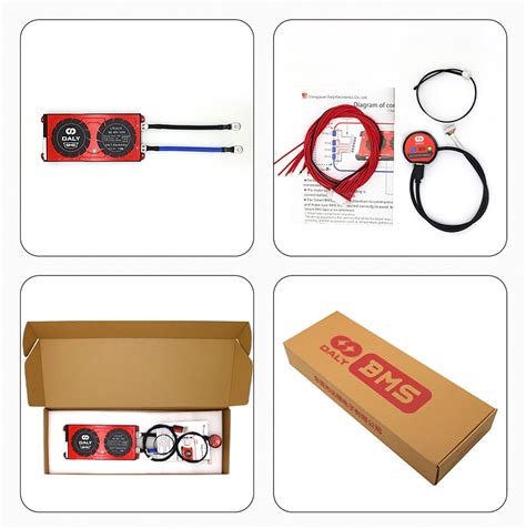 Buy DALY Smart BMS LiFePo4 15S 48V 100A PCB Battery Management System ...