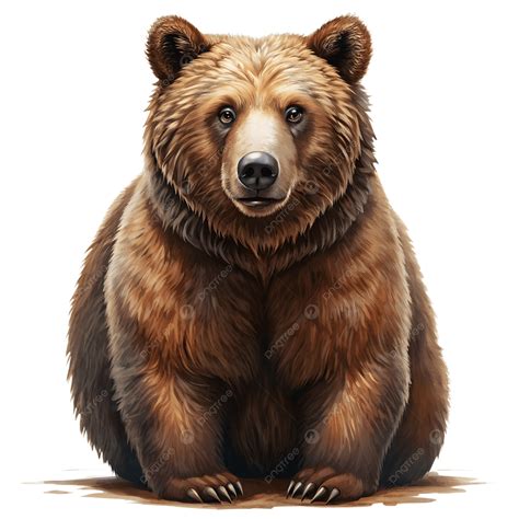Ilustración Del Oso Pardo
