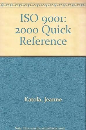 Buy ISO 9001: 2000 Quick Reference Book Online at Low Prices in India ...