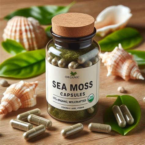 Organic Irish Sea Moss Capsules and Pills: 6 Amazing Benefits That You Might Not Know! - Optimunity