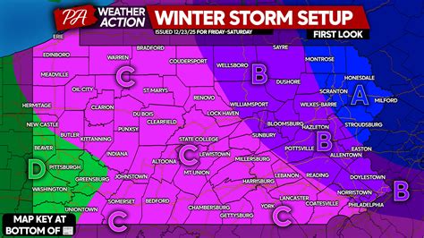 First Look at Significant Winter Storm Likely to Hit Pennsylvania on ...