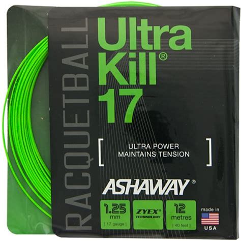 Buy Ashaway UltraKill 17 Racquetball: Ashaway Racquetball String ...
