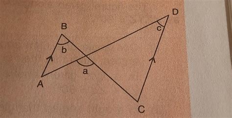 the given figure, show that : Za= 2b + Zc.If 2b = 60° and ZC = 50 ...
