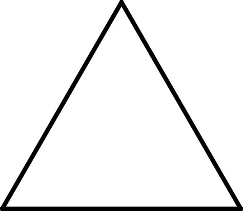 Image result for Large Triangle Template