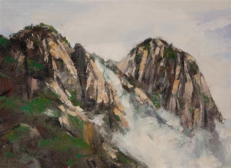 Tao Yu - Tao Yu Impressionist Original Oil On Canvas "Tai Hang Yun Ling ...