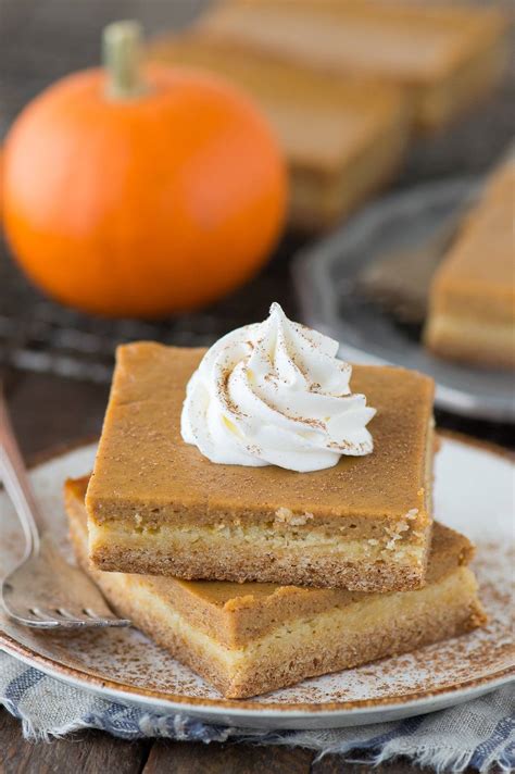Easy Pumpkin Pie Bars - 8 ingredients with yellow cake mix!